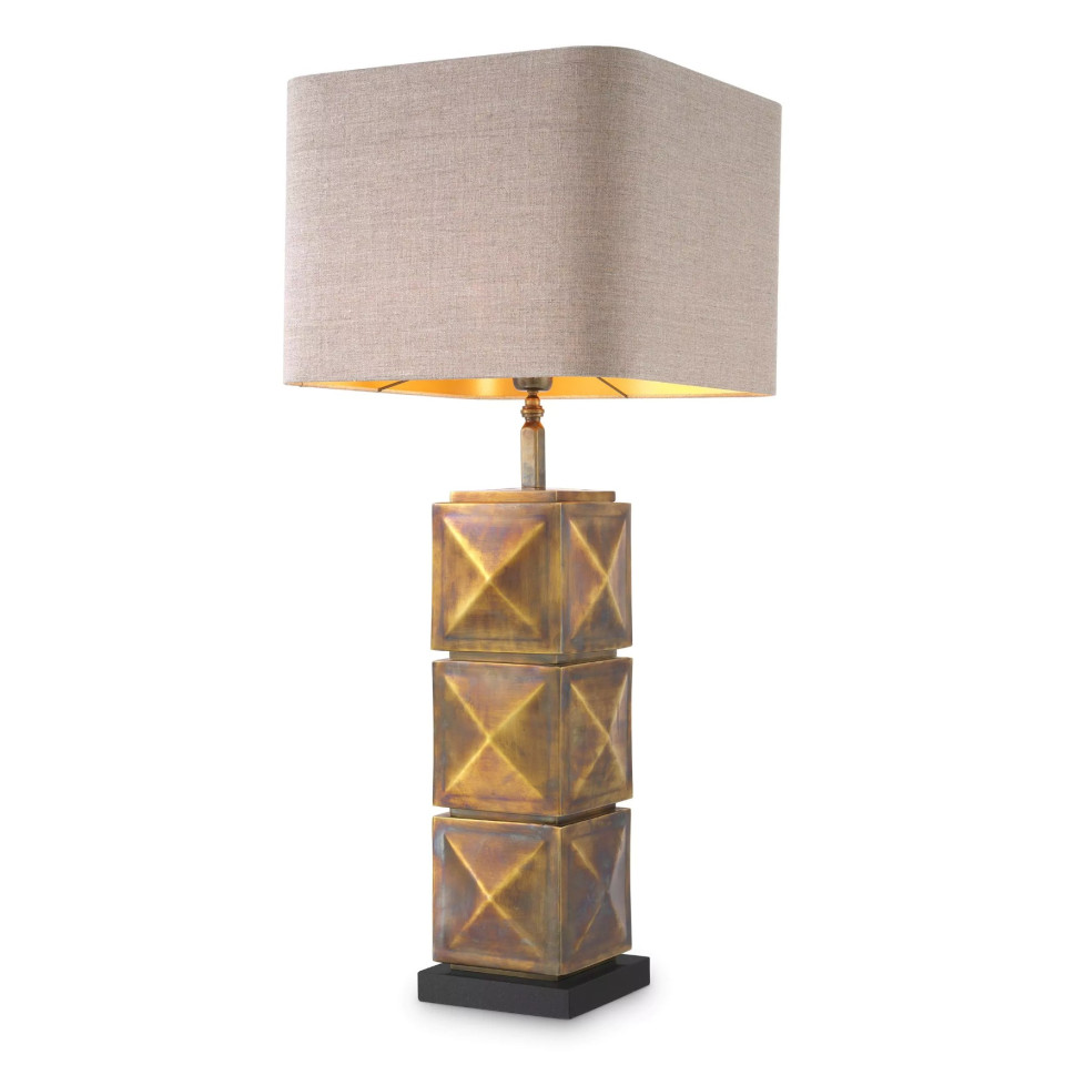 Carlo Bordslampa Mässing 93 cm