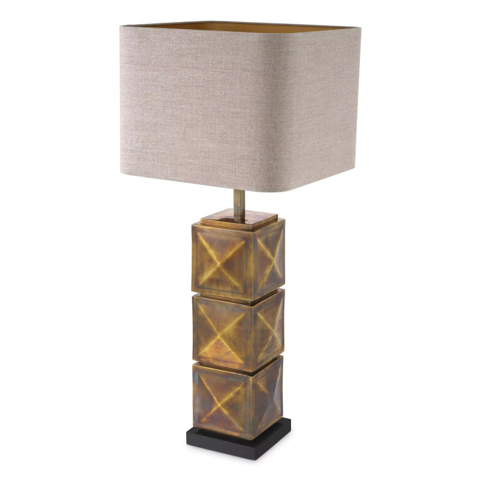 Carlo Bordslampa Mässing 93 cm
