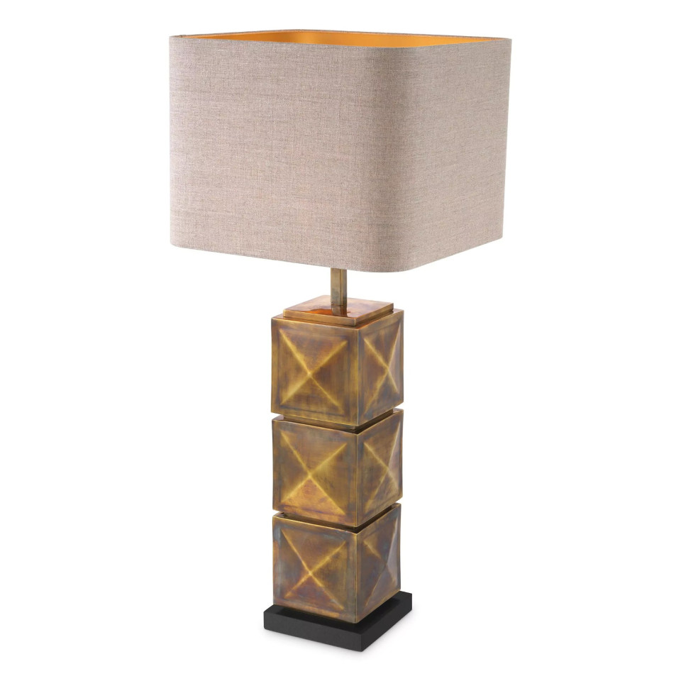 Carlo Bordslampa Mässing 93 cm