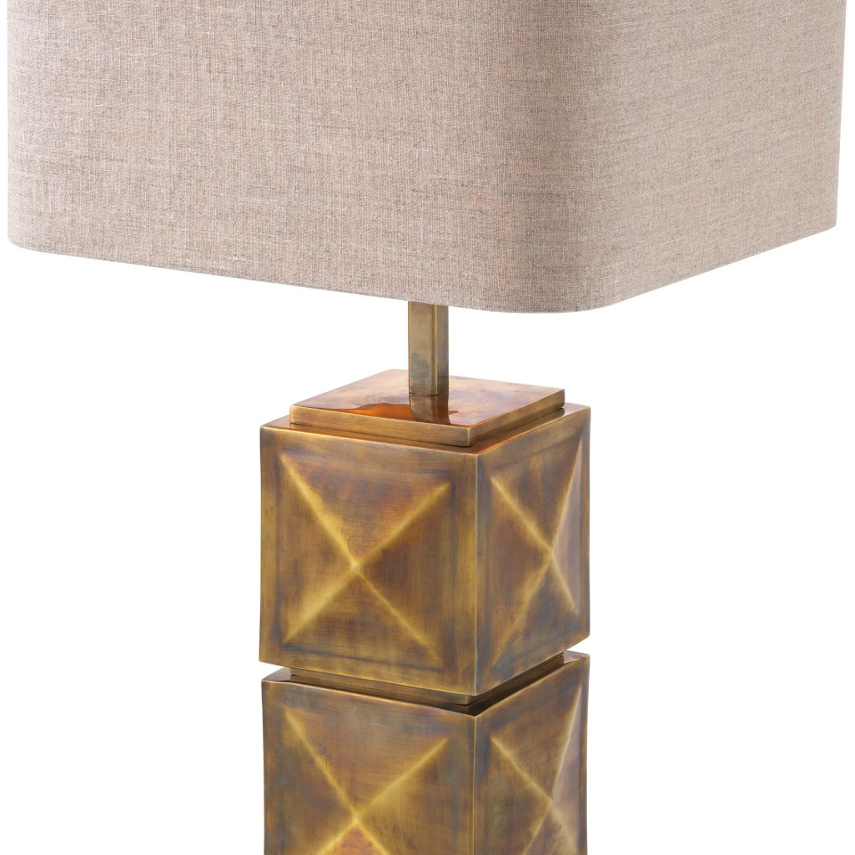 Carlo Bordslampa Mässing 93 cm