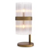 Carnero Table Lamp Brass/Glass 60.5cm