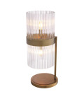Carnero Table Lamp Brass/Glass 60.5cm