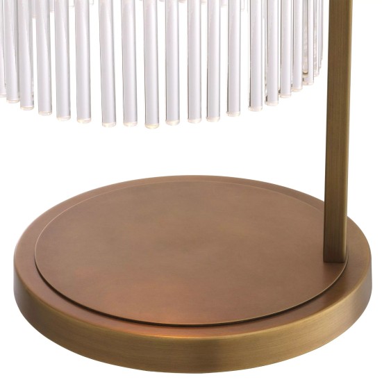 Carnero Bordslampa Mässing/Glas 60,5 cm