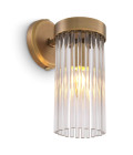 Carnero Vägglampa Mässing/Glas 30cm