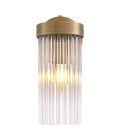 Carnero Vägglampa Mässing/Glas 30cm