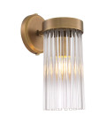 Carnero Vägglampa Mässing/Glas 30cm