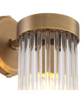 Carnero Vägglampa Mässing/Glas 30cm