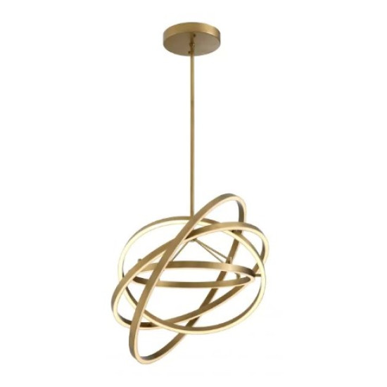 Cassini Ceiling Light Brass 90cm