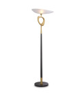 Celine Golvlampa Mässing/Glas/Marmor 181,5cm