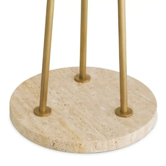 Collina Golvlampa Mässing/Glas 185 cm