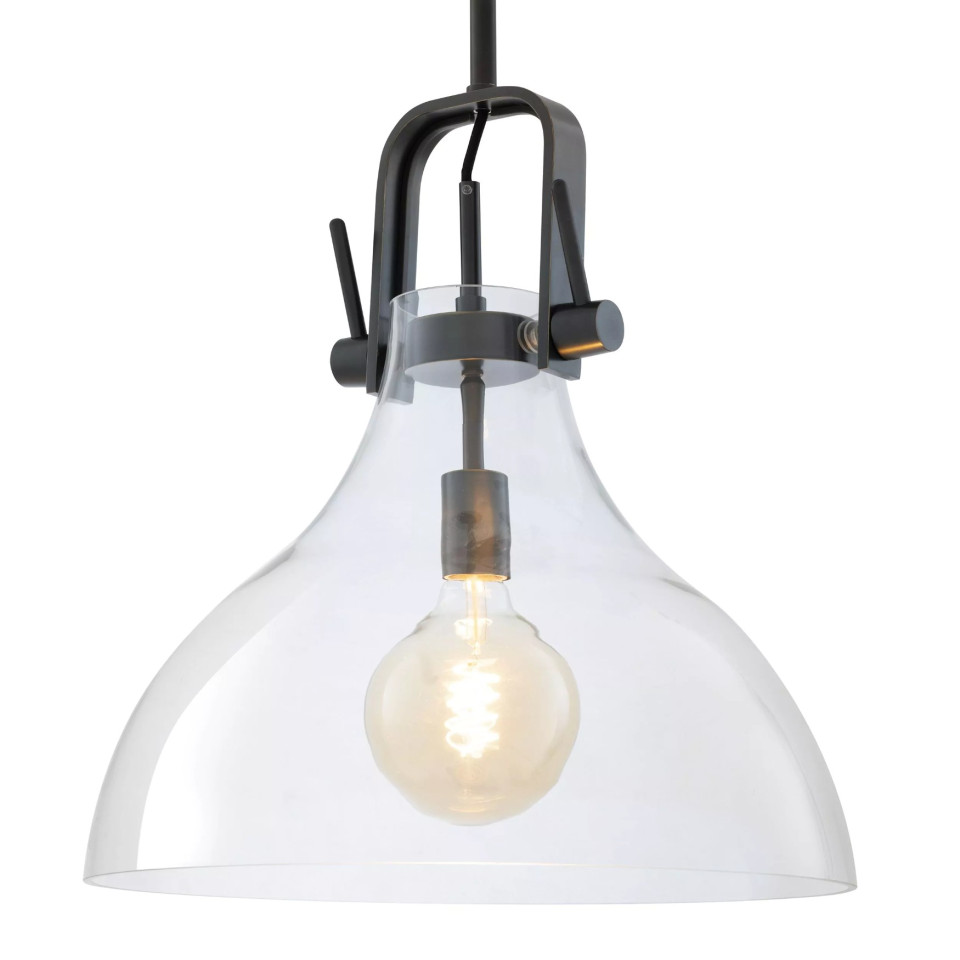 Connery Taklampa Brons/Glas 42,5 cm