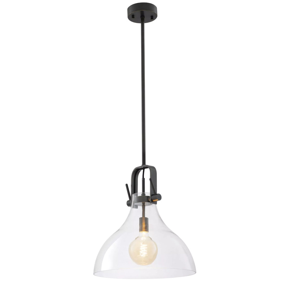 Connery Taklampa Brons/Glas 42,5 cm