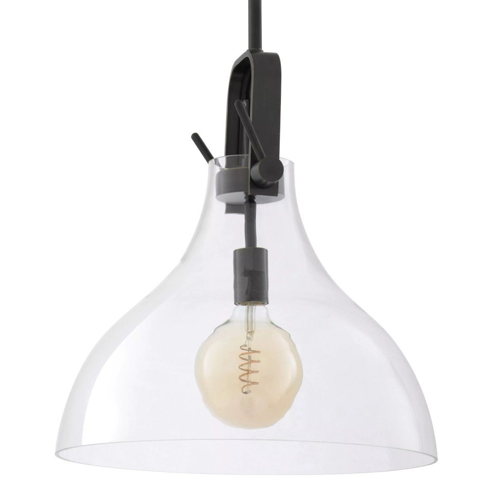Connery Taklampa Brons/Glas 42,5 cm