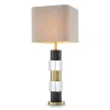Cullingham Bordslampa Mässing/Glas/Marmor 87 cm