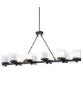 Donovan Chandelier Bronze/Glass 155cm