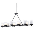 Donovan Chandelier Bronze/Glass 155cm