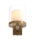 Donovan Wall Lamp Brass/Glass 18.5cm