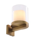 Donovan Wall Lamp Brass/Glass 18.5cm