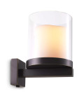 Donovan Wall Lamp Bronze/Glass 18.5cm