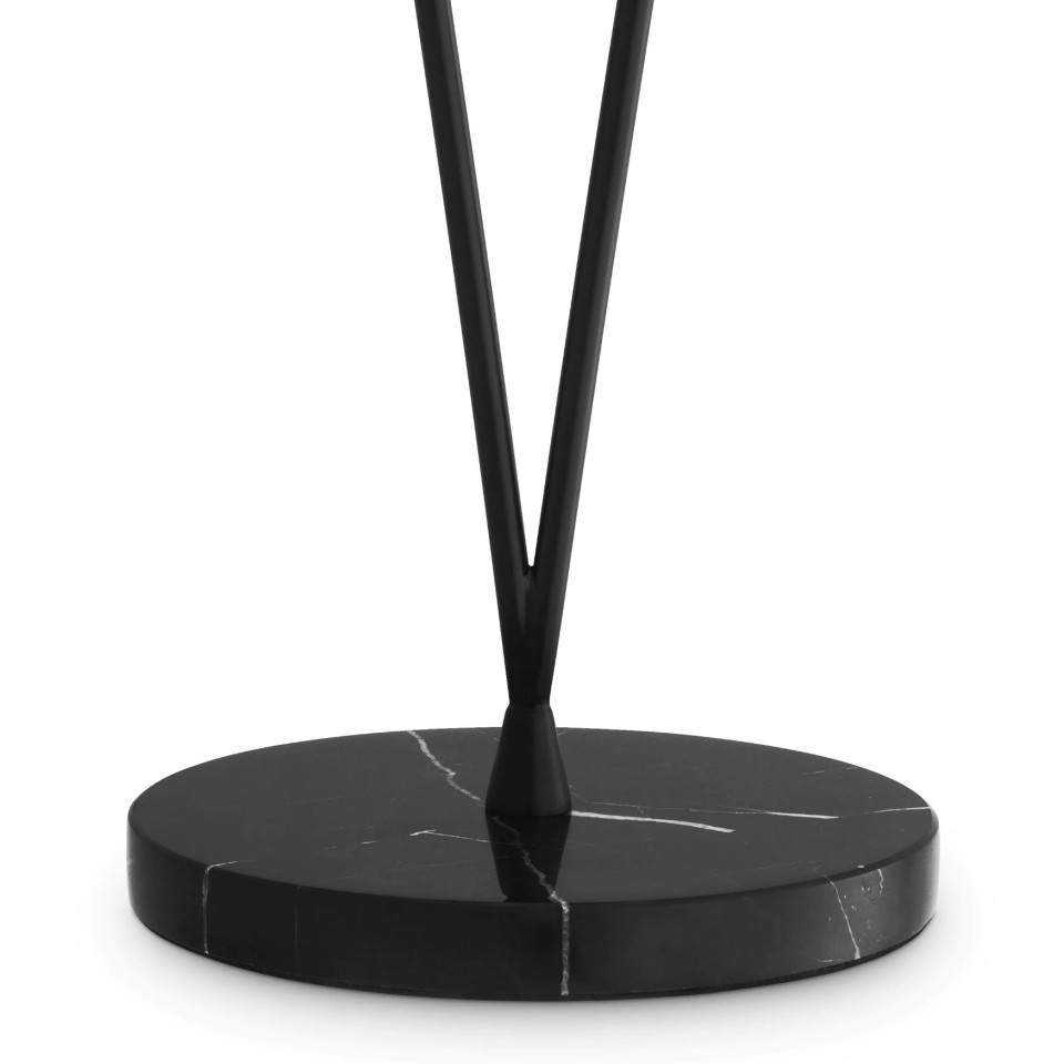 Duco Table Lamp Brass/Glass/Marble 87cm