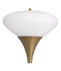 Duco Wall Lamp Brass/Glass 27cm