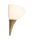Duco Wall Lamp Brass/Glass 27cm