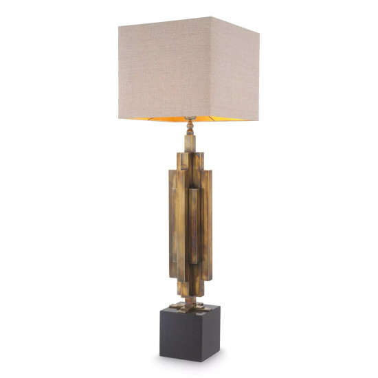Ellis Table Lamp Brass 111.5cm