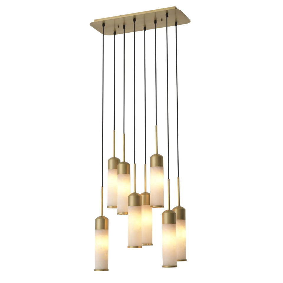 Eos Chandelier Brass 62cm