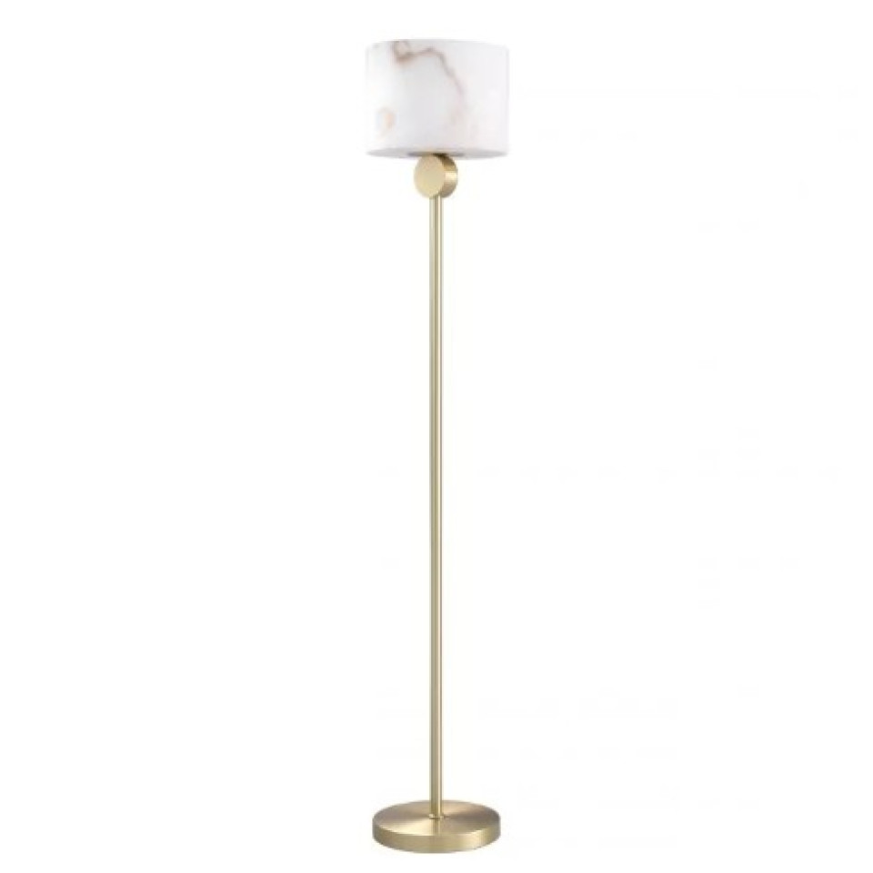 Etruscan Floor Lamp Brass/Alabaster 171cm