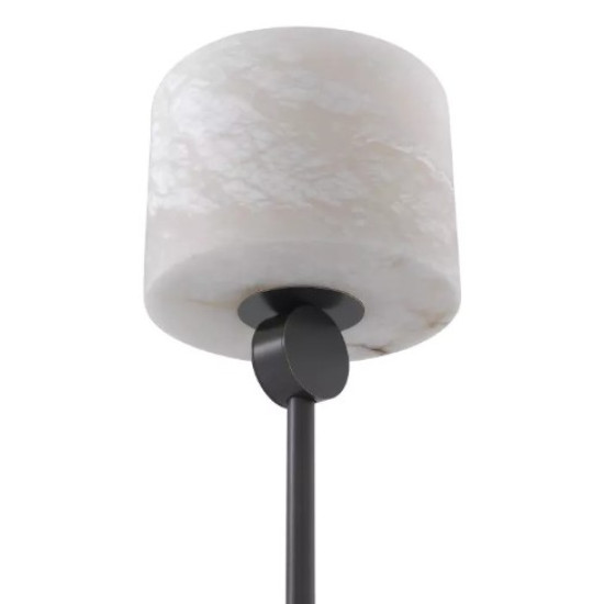 Etruscan Golvlampa Brons/Alabaster 171 cm