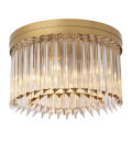 Evina plafond Mässing/Glas 45cm