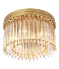 Evina plafond Mässing/Glas 45cm