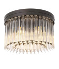 Evina Plafond Brons/Glas 45cm