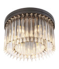 Evina Plafond Brons/Glas 45cm