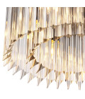 Evina Plafond Brons/Glas 45cm