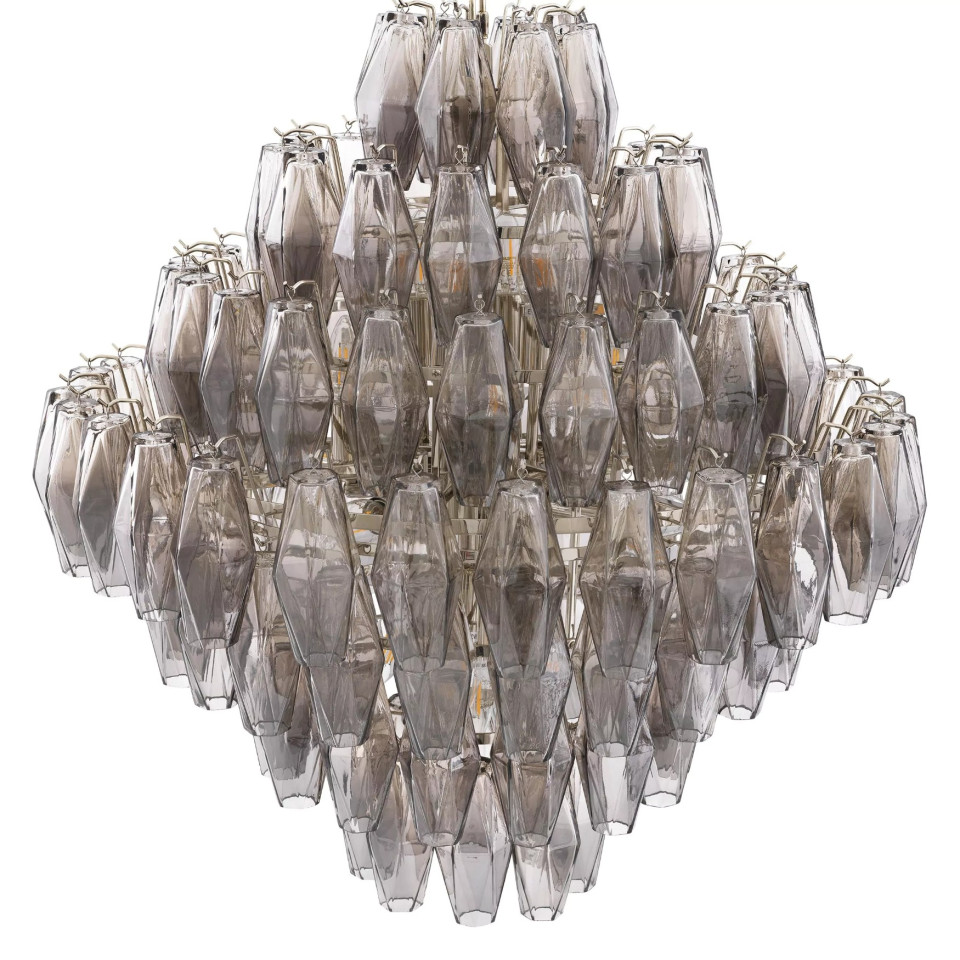 Evina Plafond Brons/Glas 45cm