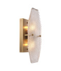 Fernando Wall Lamp Brass/Glass 34.5cm