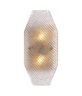 Fernando Wall Lamp Brass/Glass 34.5cm