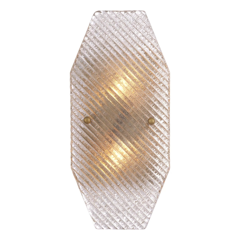 Fernando Wall Lamp Brass/Glass 34.5cm