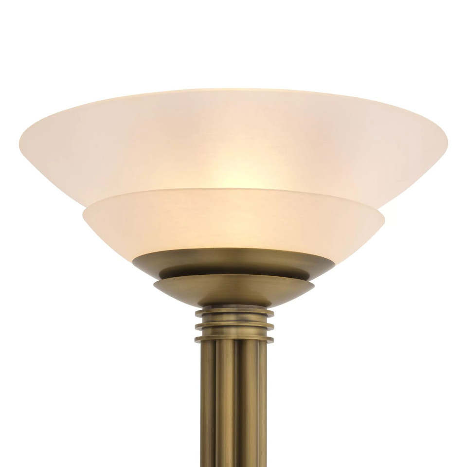 Figaro Golvlampa Mässing/Glas 195 cm