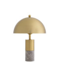 Flair Table Lamp Brass/Marble 36cm