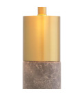 Flair Table Lamp Brass/Marble 36cm