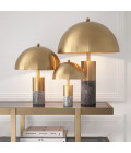 Flair Bordslampa Mässing/Marmor 49,5cm