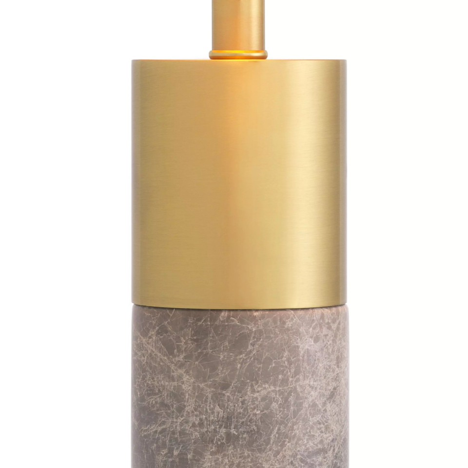 Flair Bordslampa Mässing/Marmor 49,5cm