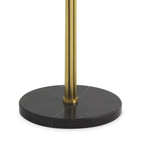 Gagnon Floor Lamp Brass/Glass/Marble 188cm