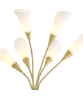 Gagnon Golvlampa Mässing/Glas/Marmor 188 cm
