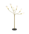 Gagnon Golvlampa Mässing/Glas/Marmor 188 cm