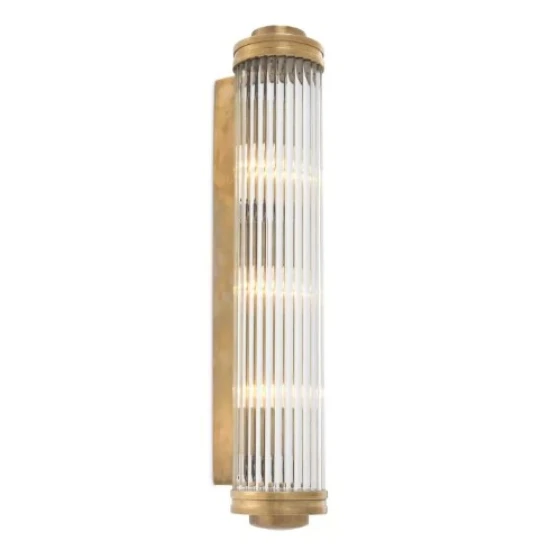 Gascogne Vägglampa XL Mässing/Glas 60 cm