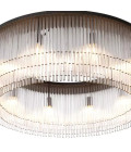 Hector L Ljuskrona Brons/Glas 90cm