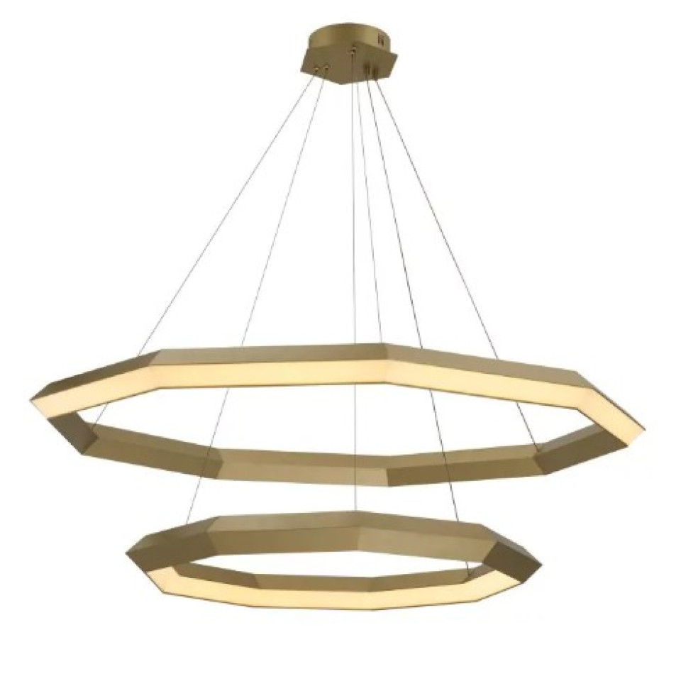 Helvetia Ljuskrona Mässing 120cm